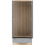 Seconique Nevada Mirrored 2 Door 1 Drawer Wardrobe Grey and Oak Effect 6