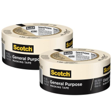 3M MMM205048MP-2 48 mm General Masking Tape - Pack of 2
