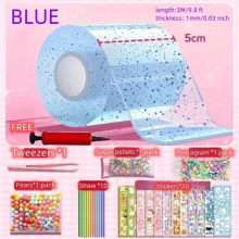 1 Roll Glitter Nano Tape DIY Toy, DIY Craft Pinch Toy, Halloween, Christmas, Thanksgiving gifts, DIY Decompression Toys