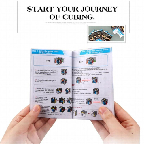 QiYi Cube Guide Secret Tutorial Book For Magic Cubes Easy Learning 2x2 3X3 4x4 Megaminx Skew Puzzle Cube Algorithm Notation Tips