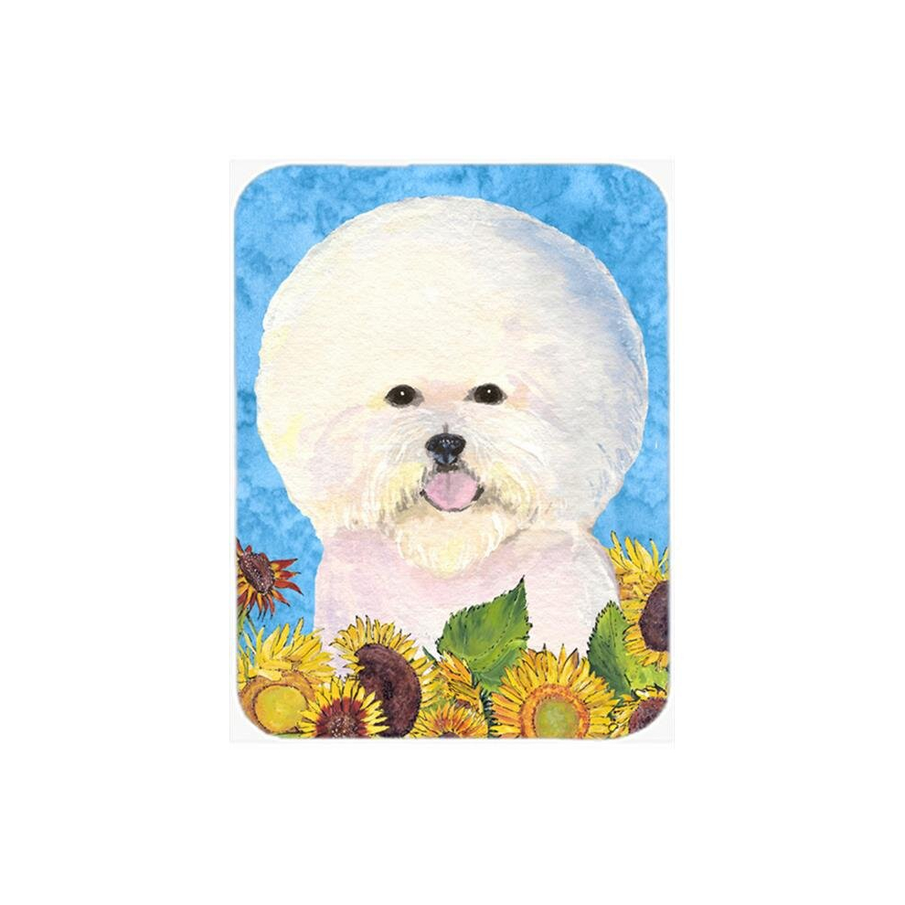 Bichon Frise- Glass Cutting Board - Large-image-OPC-PCZNRRM-NEW