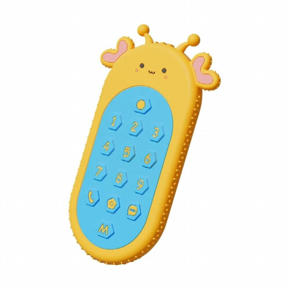 Silicone Baby Teething Toys Remote Control Chew Teether for Babies Development Rattle Teethers Newborn Sensory Baby Toys 0 12 M