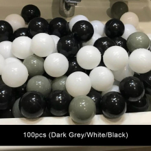 100 Pcs/Set Eco-Friendly Balls For Dry Pool Colorful Ball Pit Soft Plastic Ocean Wave Ball Toys For Children Water Pool Toys