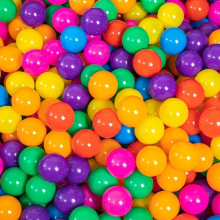 Colorful Ball Soft Plastic Ocean Ball Baby Kid Swim Ball Pit Toy Water Pool Ocean Wave Ball 10pcs