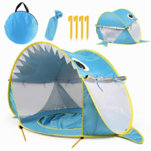 Baby Beach Tent UV Protecting Sunshelter With A Pool Baby Kids Beach Tent Pop Up Portable Shade Pool UV Protection Sun Shelter