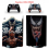 Skin Sticker for PS5 Console Controller Disc Version Vinyl Wrap Cover Spiderman 1