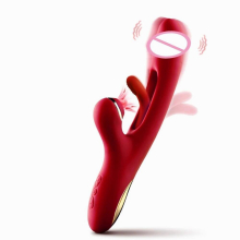 Rabbit Patting Vibrator Powerful G Spot Vibrating Dildo Strong Sucking Clit Stimulator Massager Clitoris Vibrator for Women