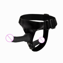 Couples Penis Anal Sex Games Transparent Penis Lesbian Ultra Elastic Harness Belt Strap On Dildo for Women Sex Toy