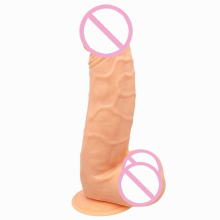 25.5CM*6CM Oversized Realistic Dildos Soft Skin Feeling Huge Penis Erotic Thick Phallus Big Dick Sex Toys for Women Masturbation