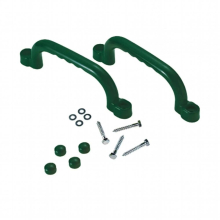 2 Pieces Playground Equipment Climb Play Playhouse Grab Handle Bars Playroom Ladder Handles for Treehouse Play House Backyard