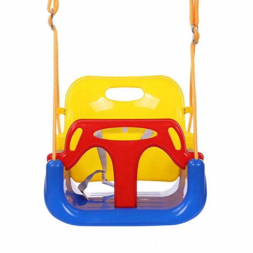 3-in-1 Swing Toys for Toddler Baby Hanging Basket Indoor/Outdoor Play Kid Swing Set for Backyard 6 month to 12