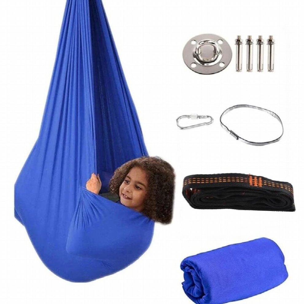 Therapy Swing for Kids with Special Needs Snuggle Swing Cuddle Indoor Outdoor Adjustable Hammock for Kids Teens Calming