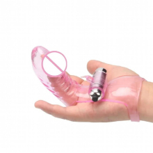 Finger Sleeve Vibrator G Spot Massage Clit Stimulate Female Masturbator Sex Toys for Women Lesbian Orgasm Adult Products