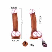 Realistic Huge Dildo Vibrator for Women Sex Toys Heating Big Dick Remote Control Penis Telescopic Anal Female Vaginal Stimulator