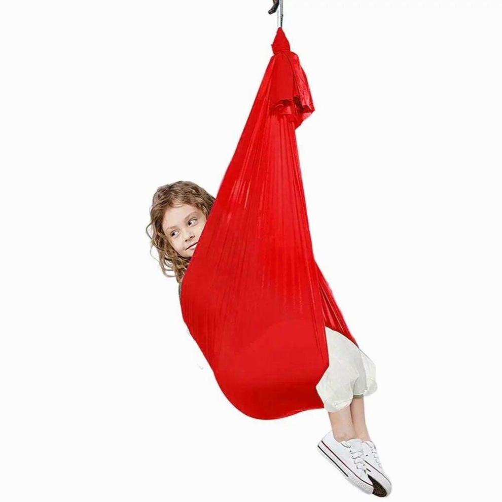 Elastic hammock for Autism Elastic Parcel Sensory Child Therapy Steady Seat Swing Kids Swing Hammock Chairtoy Indoor outdoor toy