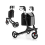 Casart 3 Wheel Folding Rollator Aluminium Mobility Walker Adjustable Handle Lightweight 1