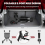 Casart 3 Wheel Folding Rollator Aluminium Mobility Walker Adjustable Handle Lightweight 8
