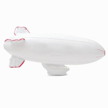 PVC Airship Model Inflatable Toy Outdoor Fun Spaceship Toys Summer Funny Toys for Kid Children Birthday Gift 700 * 500 * 500mm