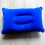 Inflatable Pillow Travel Camping Pillows Easy Portable Napping Companion PVC Rectangular Pillow Flocked Rectangular Pillow 2
