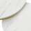 (White) Removable Set of 2 Round Coffee Table with Storage 8