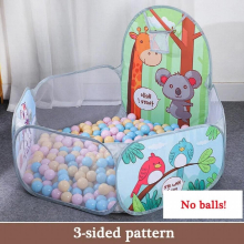 1.2M Baby Portable Playpen Ball Pool for Children Kids Tent Ball Ocean Cartoon Park Camping Birthday Gift Corralito Para Bebes