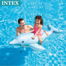 INTEX58535 Little Dolphin Mount Inflatable Floating Row Toy Water Inflatable Mount Childrens Inflatable Toy Inflatable