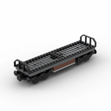 MOC Building Block Urban Rail Train Carriage Cargo Tank Trailer Long-distance Train DIY Model Kits Connectable