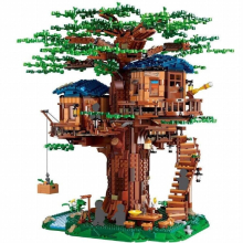 Vier seizoenen boomhut Scène Jungle Bouwsteen IDEAS serie MOC 21318 Bouwmodel Bricks Assemblage Speelgoed Kindercadeau