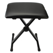 PIANO STOOL KEYBOARD BENCH PADDED SEAT CUSHION CHAIR ADJUSTABLE HEIGHT