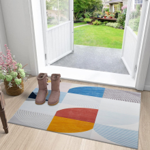 (60 x 110 cm (2 ft x 3 ft 7 in), Kira) Extra Large Area Rugs Printed Geometric Traditional Carpets Runner Rug & Luxury Floor Door Mats