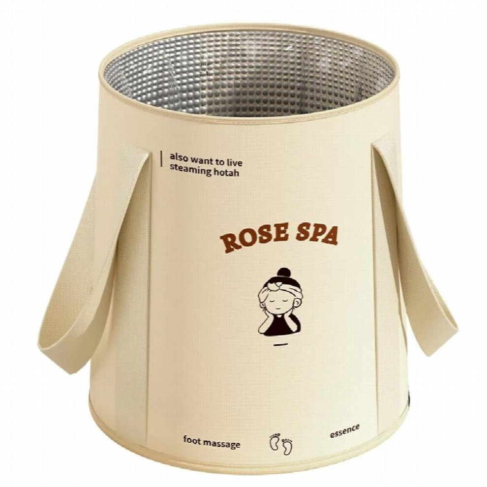Winter home portable foot bath bucket foldable foot bath bag Foot bath basin deep bucket fumigating foot bath bucket over calf