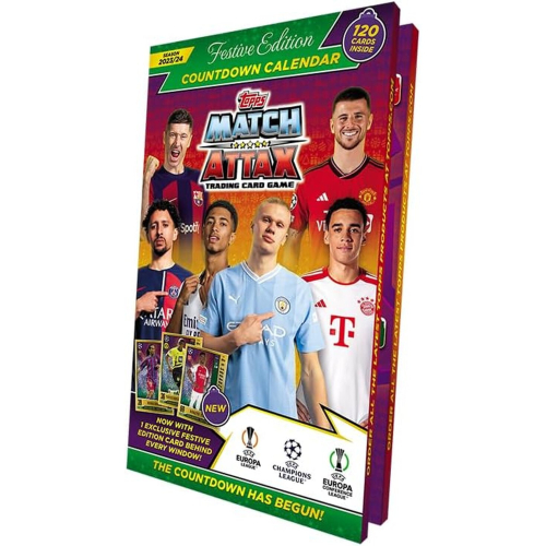 Match Attax 23/24 Advent Calendar 120 Match Attax cards including