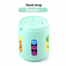 Multiple Functions Fidget Spinner Magic Colorful Beans Finger Spinning Relieves Stress Decompression Tool For Children And Adult