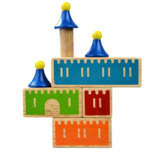 48 Levels Of Early Childhood Education Montessori Dream Castle Wooden Jigsaw Puzzle Variety Educational Toy Model Birthday Gift