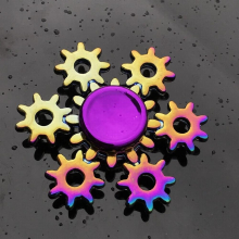 Rainbow Metal Finger Spinner Bearing Spinner Toy Adult Toys for Children Fidget Spinner Hand Spinner Stress Reliever Toys