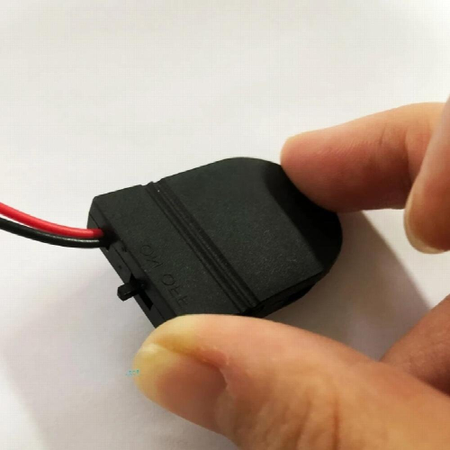 2pcs Button Box 3v/6v Sand Table Micro Holder with Switch Cover to Send Terminal Led Light Wiring Cr2032 2