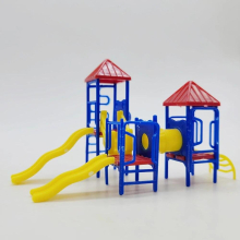 1:87 Ho Scale Childrens Slide for Kindergarten Playground Park with Slides Set Model Squid Game Architectural Building Layout