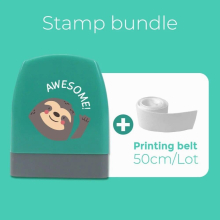 Name Stamp For Clothing personalized Non-Fading School Uniform Stamps Suitable For Boys Labels Hat Mask Socks Stamper