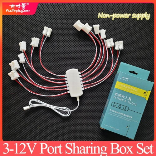 Port Sharing Box Set/railway Layout/railroad train Layout,port Distributor/Hub for Scale Model Lights Connection 1