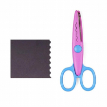 Laciness Scissors Metal And Plastic DIY Scrapbooking Photo Colors Scissors Paper Lace Diary Decoration Safety Scissors