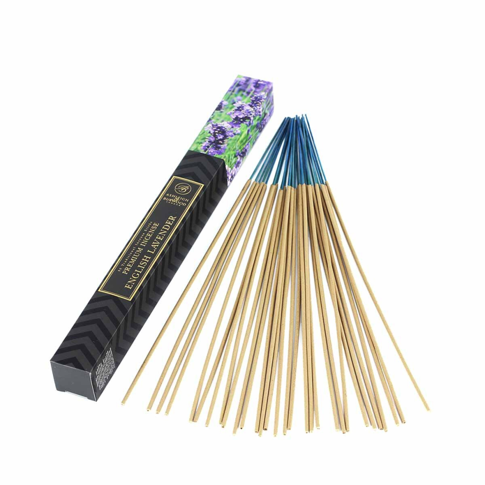 English Lavender Premium Incense Sticks by Ashleigh & Burwood