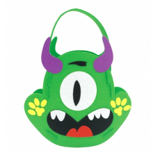 Halloween Non-woven Candy Bag Kids DIY Cartoon Pumpkin Kindergarten Children Puzzle Creative Craft Kit Gift Toys