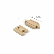 EDWONE-Wooden Railway All Kinds Wooden Track Slot Part Beech Wooden Railway Train Track TOY Accessories fit for Biro