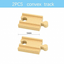 Beech Wooden Train Track Accessories Wooden Track Railway Toys Fit Biro wooden All Tracks Educational Toys for Children
