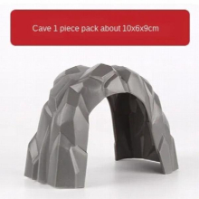 tunnel cave small train building block track accessories accessories childrens toys compatible with wooden track