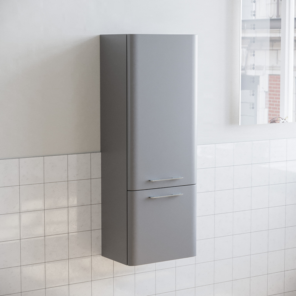 Lex 1000mm Wall Hung Storage Cabinet Matte Grey