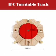 All Kinds Woode Train Track Accessories Beech Wooden Railway Tracks Parts Fit for All Brands Wood Tracks Train Toys for Kids