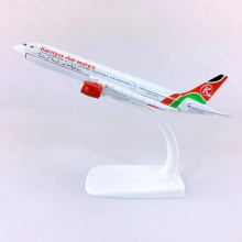 Boeing B777 Kenya Airlines Alloy Plane Model Aviation Static Diecast Aircraft Toys Airplane Airliner Kid Collection