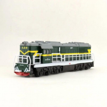 1:87 alloy pull back double-section internal combustion engine steam train model,classic train toy,free