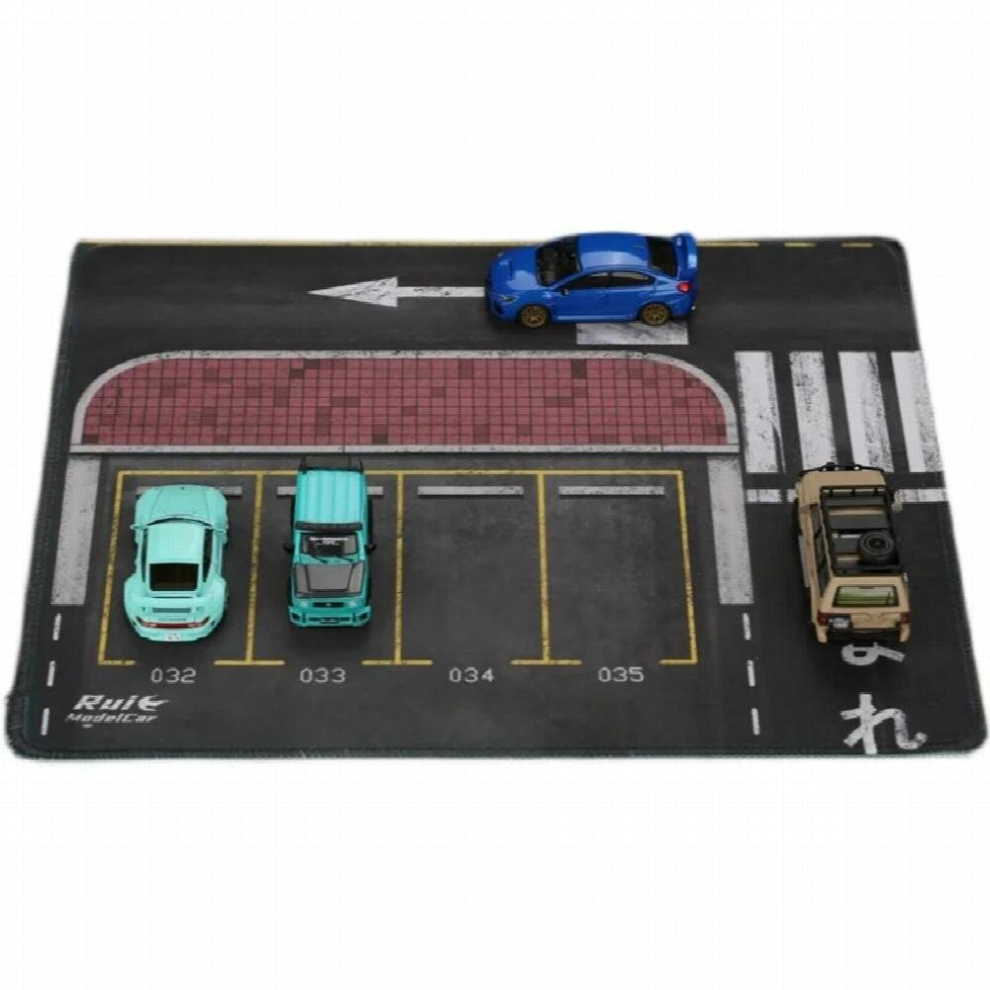 Car Scene Mat 1:64 Scale Road Scene Parking Lot Mat For Diecast Car Model Toy Scene Display Simulation Scene Vehicle Mouse Pad 885678458151